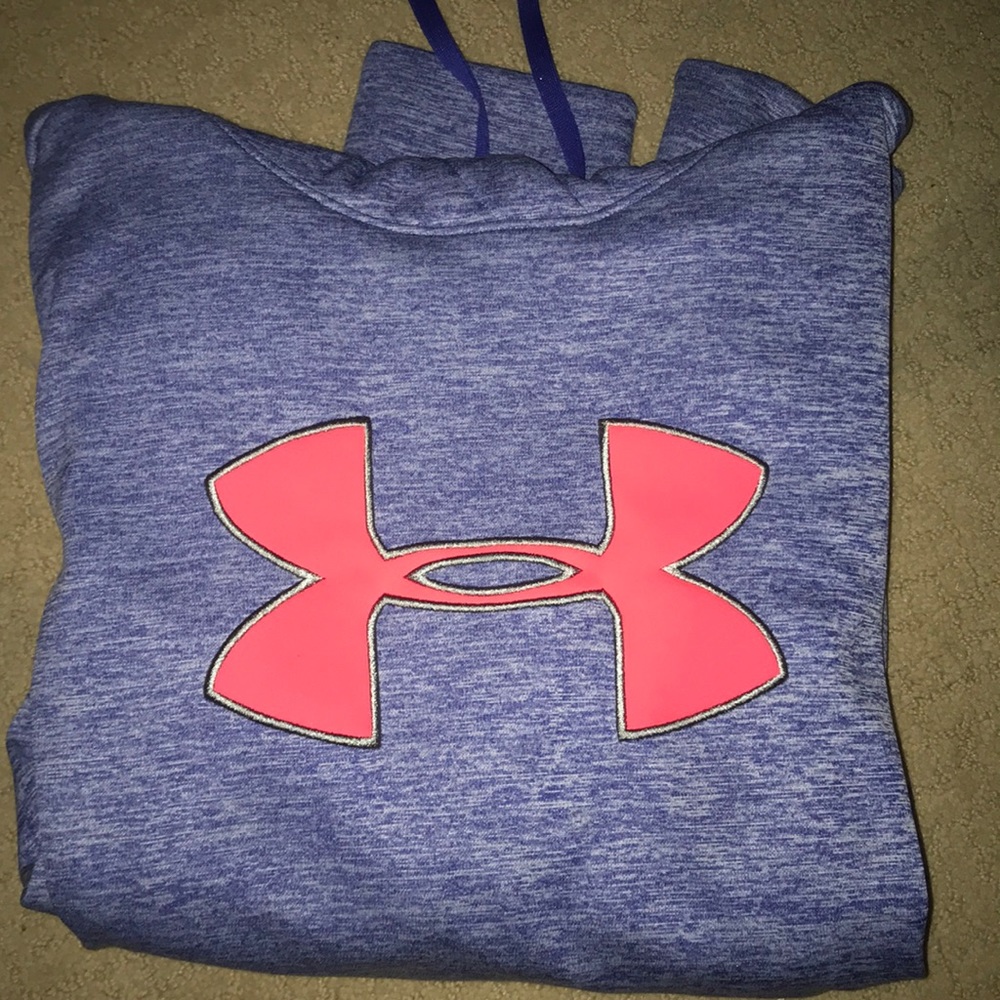Purple under armour jacket